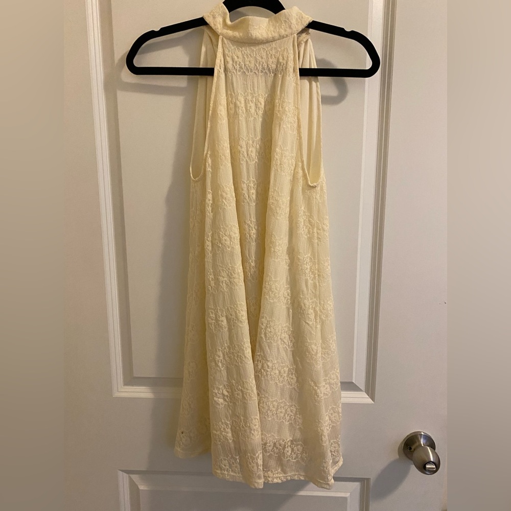 High Neck, Lace Dress
